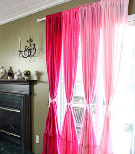 缤纷灿烂的糖果系窗帘